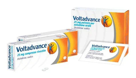 VOLTADVANCE 25 MG POLVERE PER SOLUZIONE ORALE 20 BUSTINE - Farmaspeed