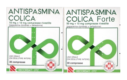 ANTISPASMINA COLICA FORTE 50 MG + 10 MG COMPRESSE RIVESTITE 30 COMPRESSE