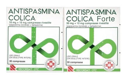 ANTISPASMINA COLICA FORTE 50 MG + 10 MG COMPRESSE RIVESTITE 30 COMPRESSE - Farmaspeed
