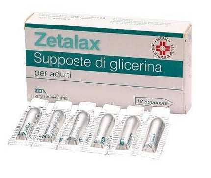 ZETALAX AD 18 SUPPOSTE