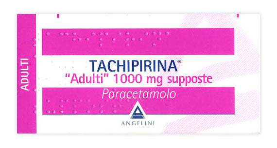 TACHIPIRINA ADULTI 1.000 MG SUPPOSTE 10 SUPPOSTE