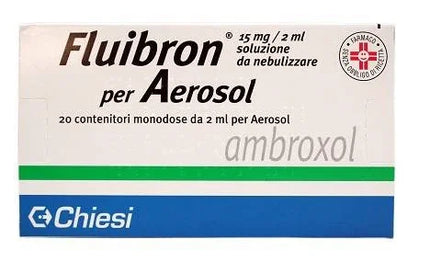 FLUIBRON 15 MG/2 ML SOLUZIONE DA NEBULIZZARE 20 CONTENITORI MONODOSE 2 ML - Farmaspeed