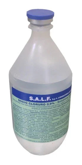 SODIO CLORURO SALF 0,9% SOLUZIONE PER INFUSIONE FLACONCINO IN POLIPROPILENE 500 ML - Farmaspeed