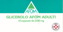 GLICEROLO AFOM ADULTI 2,250 G SUPPOSTE 18 SUPPOSTE