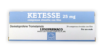 KETESSE 25 MG COMPRESSE RIVESTITE 20 COMPRESSE