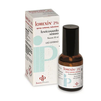 LOMEXIN 20 MG/G SPRAY CUTANEO SOLUZIONE FLACONE 30 ML - Farmaspeed