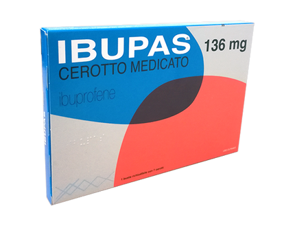 IBUPAS 136 MG CEROTTO MEDICATO 7 CEROTTI