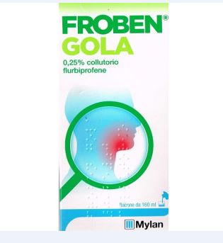 FROBEN GOLA 0.25% MOUTHWASH 160 ML BOTTLE
