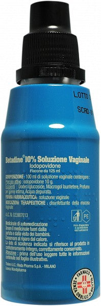 BETADINE 10% SOLUZIONE VAGINALE FLACONE 125 ML