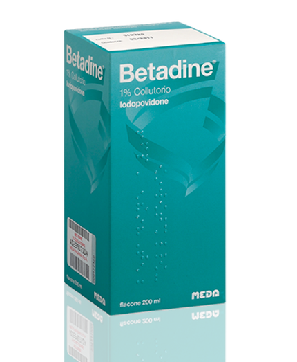 BETADINE 1% COLLUTORIO FLACONE 200 ML