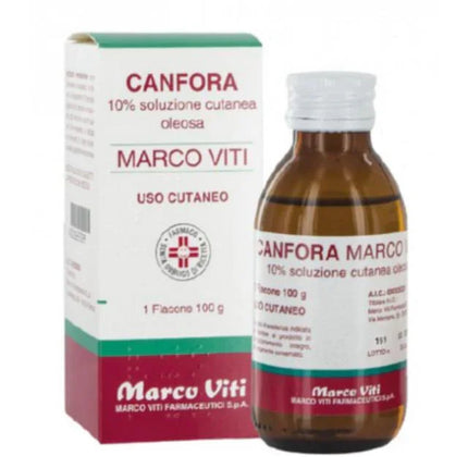CANFORA MV 10% SOLUZIONE CUTANEA 1 FLACONE 100 ML DI SOLUZIONE OLEOSA - Farmaspeed