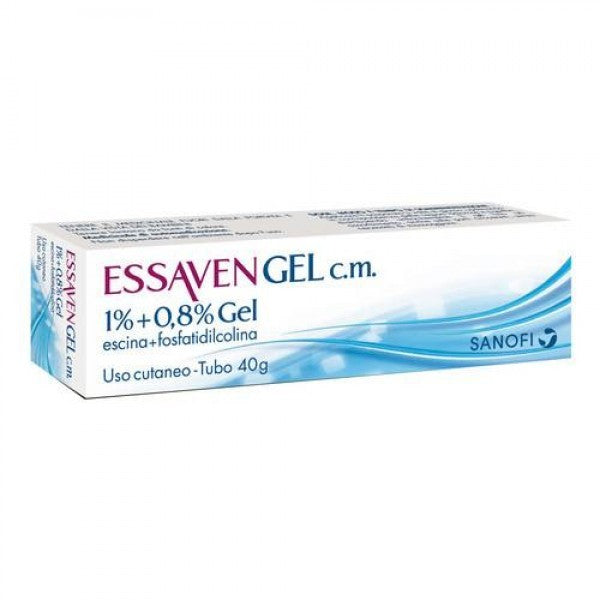 ESSAVEN 10 MG/G + 8 MG/G GEL, 80 G TUBE