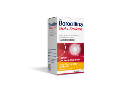 NEOBORO GOLADO 0.25% SPRAY FOR ORAL MUCOSA 1 BOTTLE 15 ML