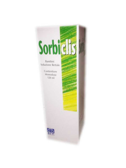 SORBICLIS BAMBINI 12,00 G + 0,0096 G SOLUZIONE RETTALE 1 FLACONE DA 120 ML