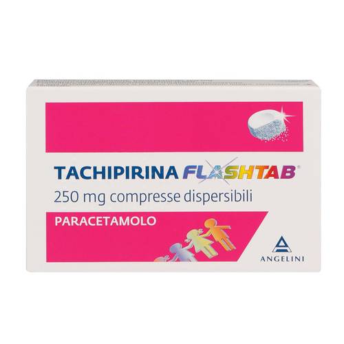 TACHIPIRINA FLASHTAB 250 MG 12 COMPRESSE DISPERSIBILI IN BLISTER