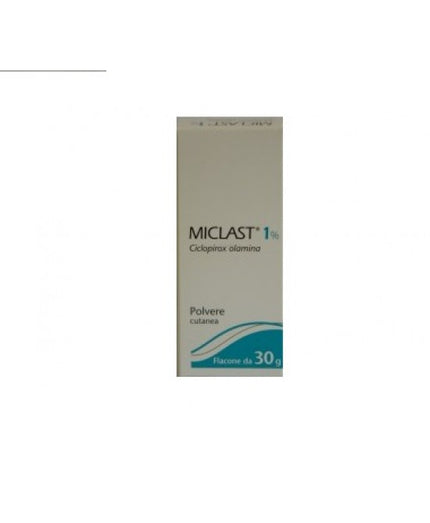 MICLAST 10 MG/G POLVERE CUTANEA 1 FLACONE DA 30 G
