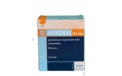 MUCOCIS 300 MG GRANULATO PER SOSPENSIONE ORALE 30 BUSTINE 5 G