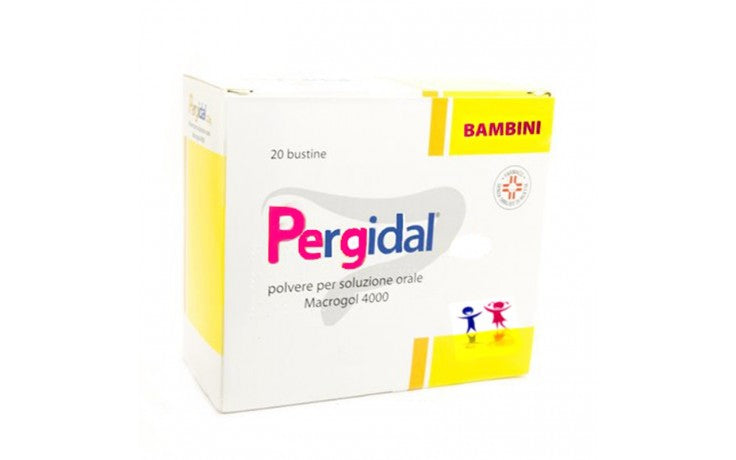 PERGIDAL BAMBINI 3,6 G POLVERE PER SOLUZIONE ORALE 20 BUSTINE DA 3,75 G