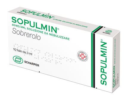 SOPULMIN 40 MG/3 ML SOLUZIONE DA NEBULIZZARE 10 FIALE 3 ML