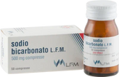 SODIO BICARB 500 MG COMPRESSE 50 COMPRESSE - Farmaspeed