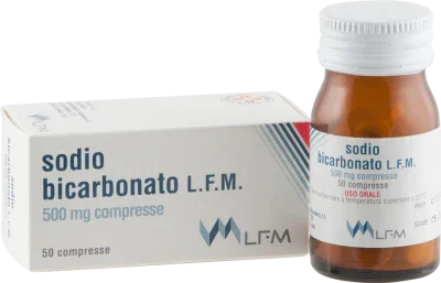 SODIO BICARB 500 MG COMPRESSE 50 COMPRESSE - Farmaspeed