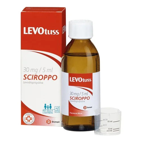 LEVOTUSS 30 MG/5 ML SCIROPPO 1 FLACONE 200 ML - Farmaspeed