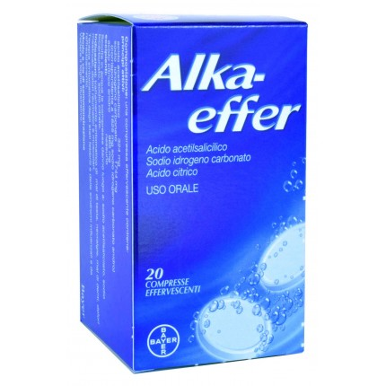 ALKAEFFER COMPRESSE EFFERVESCENTI 20 COMPRESSE