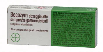 BECOZYM COMPRESSE GASTRORESISTENTI 20 COMPRESSE - Farmaspeed