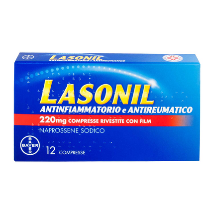 LASONIL ANTINFIAMM 220 MG COMPRESSE RIVESTITE CON FILM 12 COMPRESSE