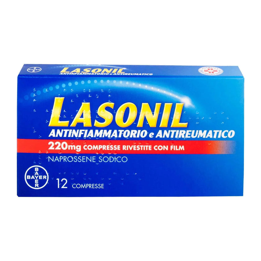 LASONIL ANTINFIAMM 220 MG COMPRESSE RIVESTITE CON FILM 12 COMPRESSE - Farmaspeed