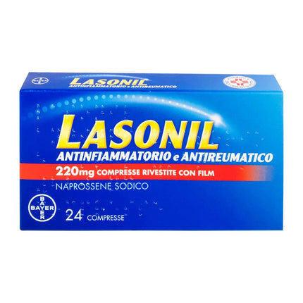 LASONIL ANTINFIAMM 220 MG COMPRESSE RIVESTITE CON FILM 24 COMPRESSE - Farmaspeed