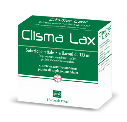 CLISMALAX SOLUZIONE RETTALE 4 FLACONI DA 133 ML