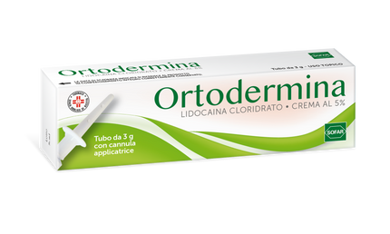 ORTODERMINA 5% CREMA TUBO DA 3 G