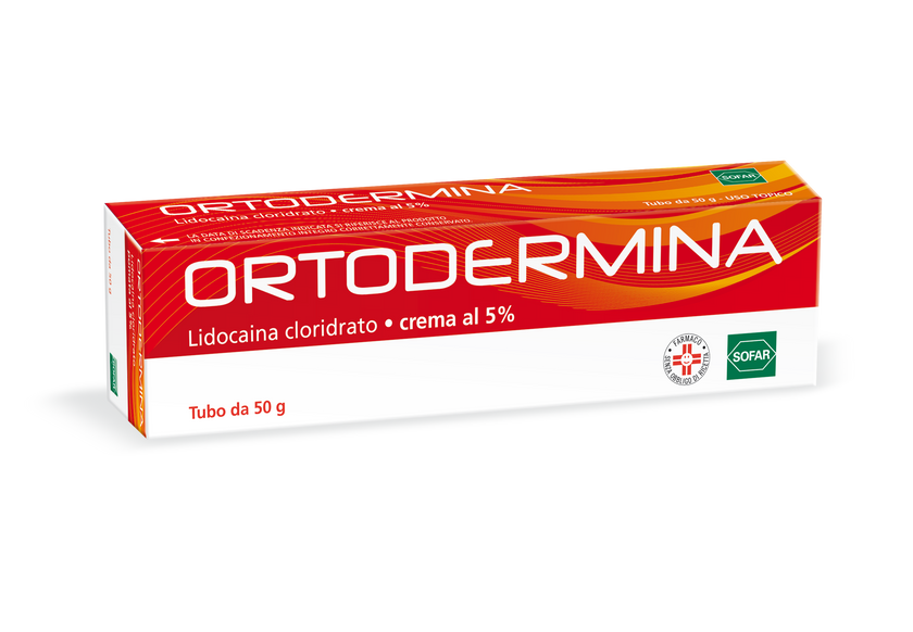 ORTODERMINA 5 % CREMA 50 G