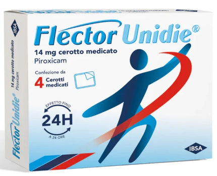 FLECTOR UNIDIE 14 MG CEROTTO MEDICATO 4 CEROTTI - Farmaspeed