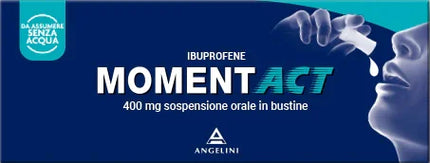 MOMENTACT 400 MG SOSPENSIONE ORALE IN BUSTINE 8 BUSTINE PET/AL/PE DA 10 ML - Farmaspeed
