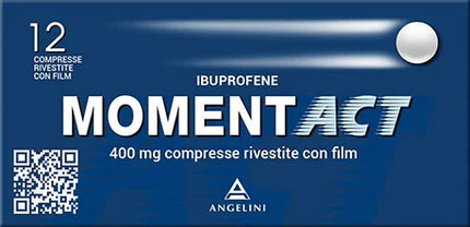 MOMENTACT 400 MG COMPRESSE RIVESTITE CON FILM 12 COMPRESSE - Farmaspeed