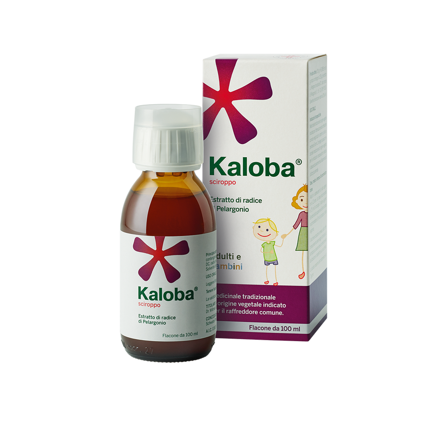 KALOBA SCIROPPO FLACONE DA 100 ML CON BICCHIERE DOSATORE