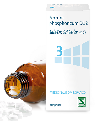 SALE DR SCHUSSLER N.3 FEPH D12 TABLETS 1 GLASS BOTTLE OF 200 TABLETS