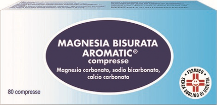 MAGNESIA BISURATA AROM PASTIGLIE 80 PASTIGLIE
