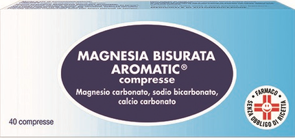 MAGNESIA BISURATA AROM PASTIGLIE 40 PASTIGLIE