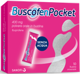 BUSCOFENPOCKET 400 MG POLVERE ORALE IN BUSTINA 10 BUSTINE MONODOSE IN PAP/AL/MEEA