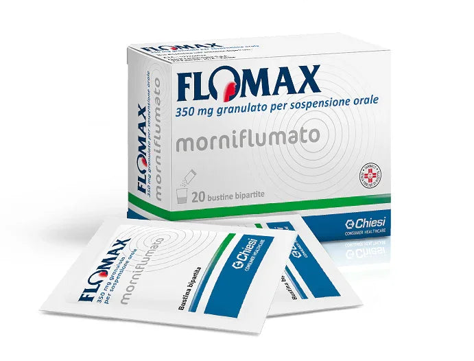 FLOMAX 350 MG GRANULATO PER SOSPENSIONE ORALE 20 BUSTINE IN PE/AI/CARTA - Farmaspeed