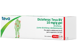 DICLOFENAC TEVA 10 MG/G GEL 1 AL TUBE OF 120 G