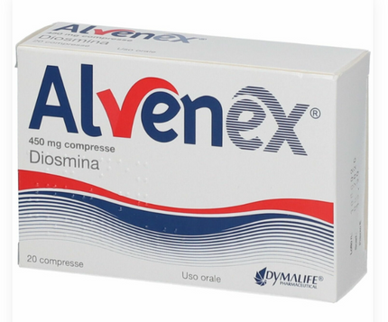 ALVENEX 450 MG TABLETS 20 CPR