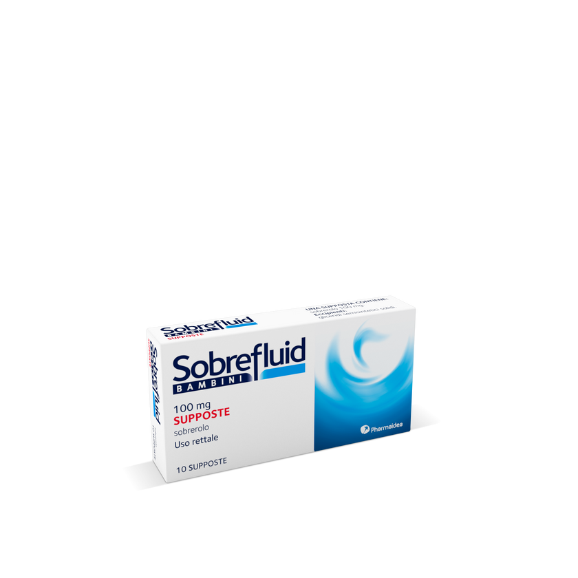 SOBREFLUID BAMBINI 100 MG SUPPOSTE 10 SUPPOSTE