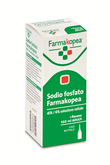 SODIO FOSFATO FA ADULTI 16%/6% SOLUZIONE RETTALE 1 FLACONE 120 ML
