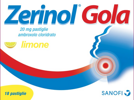 ZERINOL GOLA LIMO 20 MG PASTIGLIE 18 PASTIGLIE IN BLISTER AL/AL