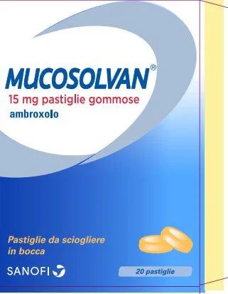 MUCOSOLVAN 15 MG PASTIGLIE GOMMOSE 20 PASTIGLIE IN BLISTER PVC/AL - Farmaspeed