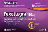 FEXALLEGRA 120 MG COMPRESSE RIVESTITE CON FILM 10 COMPRESSE IN BLISTER PVC/PVDC/AL - Farmaspeed
